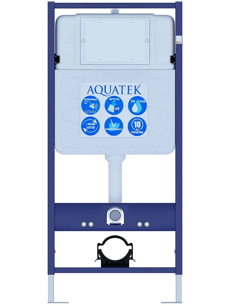 Унитаз с инсталляцией SET AQUATEK ГЕЛИОС KKI2