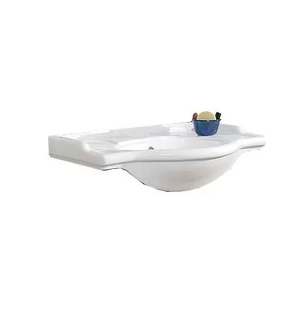 Керамическая раковина INT75, 75x50, Bianco