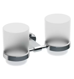 Держатель с двумя стаканами (стекло) CR 220.00 RAVAK Chrome, X07P189