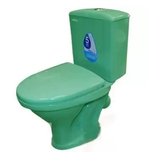 Унитаз-компакт Вест салатовый 1P2018S0400BF