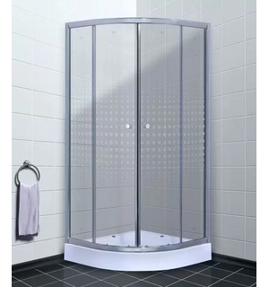 Душевой угол 90*90*200 см Romb Glass TL-9001