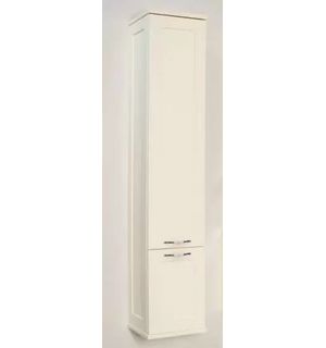 Шкаф-колонна ЛЕОН 80 дуб белый  1A186503LBPS0