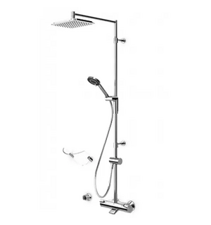 Смеситель с термостатом для душа с верхним душем Rain Shower Optima Oras 7193U