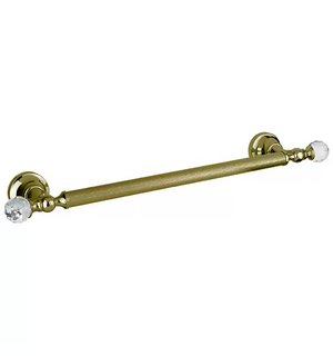 Полотенцедержатель OLIMP-TH06-02-Sw Swarovski Бронза