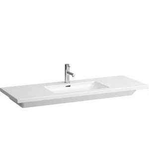 Умывальник LIVING столешница 130х48х15 (белый)