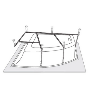 Каркас к ванне Cavallo offset 160x90, арт.VPK16090