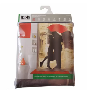 Штора для ванной комнаты, 180*200 см, полиэстер, L`amour , Beige, 550P18Ri11