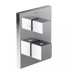Смеситель SQUARE на 2 выхода (хром) E75391-CP