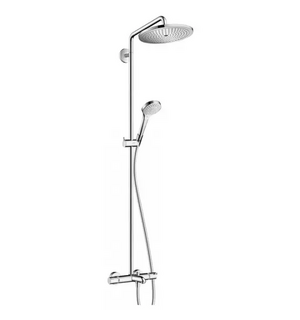 Душевая система Croma Select 280 Air 1jet Showerpipe для ванны с термостатом НANSGROHE 26792000