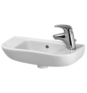Раковина OLYMP отверстие справа 50x23 (белая) 8156130001061