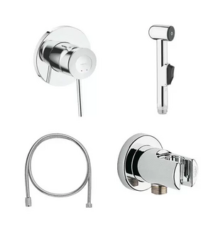 Готовое  решение для гигиенического душа скрытого монтажа BauClassic 124434 GROHE