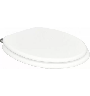 Сиденье, дюропласт, soft close TREVI BB135SCM-CRM