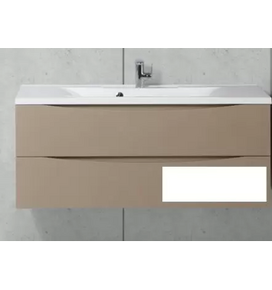 База под раковину подвесная с двумя выкатными ящиками MARINO-1200-2C-SO-BL-P