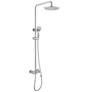 Душевая колонна со смесителем для ванны PURE F6335369CP-A-RUS Bravat