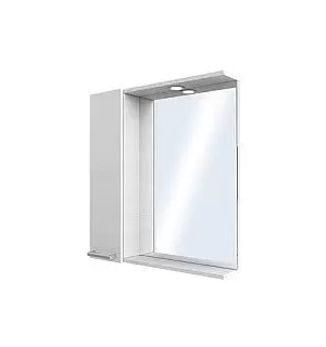 Шкаф-зеркало Дуб Сом Ронда 55 Акватон 1A208602RSC2L