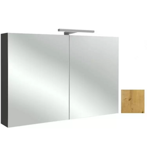 Шкаф зеркальный 100 см /100х14,3х65/ (арлингтонгский дуб) EB797RU-E70 J.Delafon