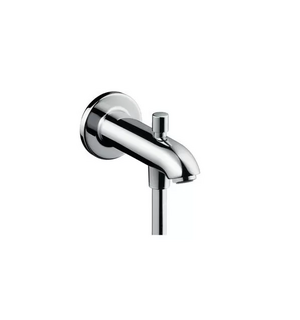 Излив на ванну E 152 мм с переключателем на душ HANSGROHE 13423000