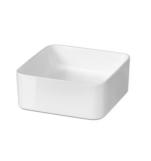 Раковина встраиваемая на столешницу, 35, SQUARE, 1 отв., белый, Сорт1, CREA Cersanit P-UM-CRE35/1-oc