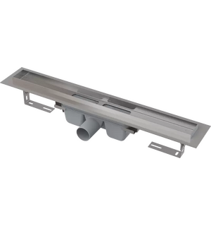 Водоотводящий желоб с порогами для цельной решетки APZ6-950 ALCAPLAST
