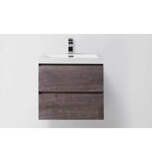 База под раковину подвесная с двумя выкатными ящиками LUCE-600-2C-SO-PT Belbagno