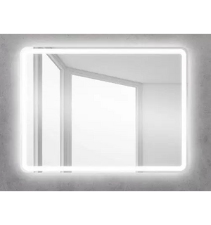 Зеркало SPC-MAR-500-800-LED-BTN, 12W, 220-240V, 500x30x800 Belbagno