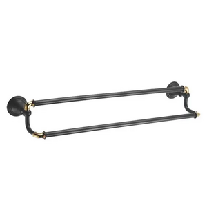 Полотенцедержатель Luksor  трубчатый 2-ой FX-71602B FIXSEN
