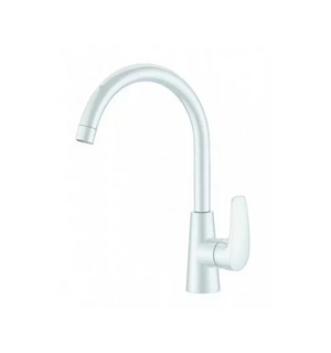 Смеситель для кухни однорычажный White 56B1219-White Elghansa