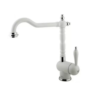 Смеситель Timo 2406F white/matt