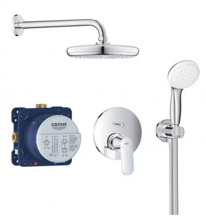 Набор для комплектации Eurosmart Cosmopolitan душа с Tempesta 210 (хром) 25219001  GROHE