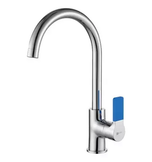 Смеситель для кухни с высоким поворотным изливом, хром LM0605C Lemark