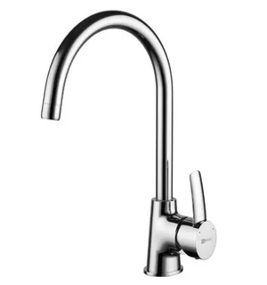 Смеситель для кухни с высоким поворотным изливом, хром LM3255C Lemark