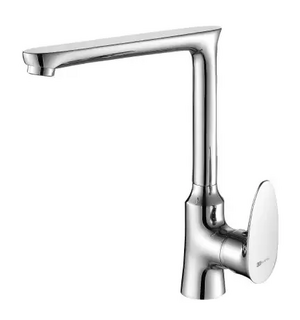 Смеситель для кухни с высоким поворотным изливом, хром LM0205C Lemark