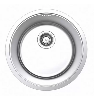 Мойка, нерж.сталь, для подстольного монтажа, полированная, D-425*180,  Edifice, ID EDI42P0i77 IDDIS