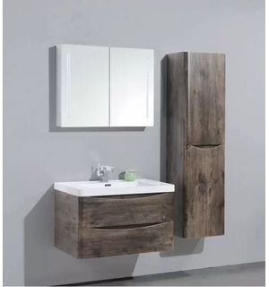 База под раковину ANCONA-N-900-2C-SO-RW Rovere Moro, 900x480x450 Belbagno