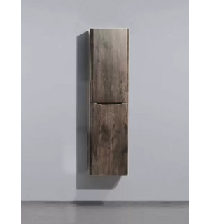 Шкаф подвесной ANCONA-N-1700-2A-SC-RW-L Rovere Moro, 350x350x1700 Belbagno
