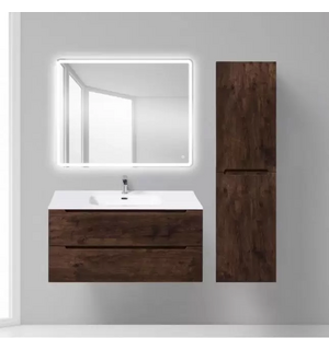 База под раковину с доводчиками, Rovere Moro, 1000x455x500, ETNA-1000-2C-SO-RW-P Belbagno