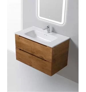 База под раковину , с доводчиками, Rovere Nature, 900x455x500, ETNA-900-2C-SO-RN-P Belbagno