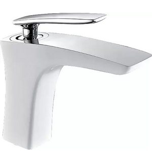 Смеситель для раковины Timo Helmi 4061/00-16F хром-белый