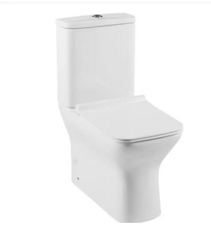 Унитаз Aquanet Rimless Cube-C CL-12248B с бачком CL-12248B-1 и сиденьем микролифт