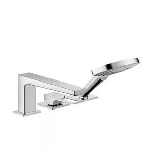 Смеситель на край ванны, на 3 отверстия (нужна СЧ 13437180) Metropol 32550000 HANSGROHE