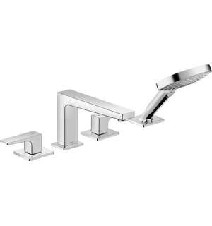 Смеситель на край ванны, на 4 отверстия (нужна СЧ 13444180) Metropol 32552000 HANSGROHE