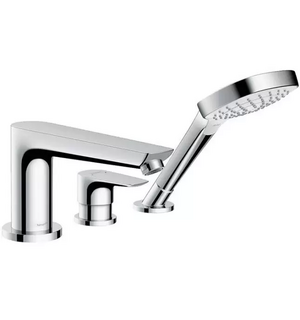 Смеситель на край ванны, на 3 отверстия (нужна СЧ 13439180) Talis E 71731000 HANSGROHE