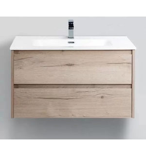 База под раковину подвесная с  выкатными ящиками Rovere Galifax Bianco KRAFT-900-2C-SO-RGB Belbagno