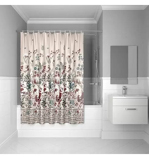 Штора для ванной комнаты, 180*180см, полиэстер, ID D03P118i11