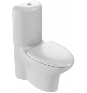 Чаша напольного унитаза NOUVELLE VAGUE  безободковый /65x39x41/(белый) UJK102-00 J. Delafon