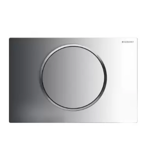 Смывная клавиша SIGMA 10 (хром гл/мат) Geberit  115.758.KH.5