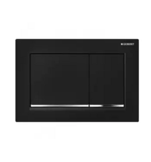 Смывная клавиша SIGMA30 (черный/глянцевый хром) Geberit  115.883.KM.1