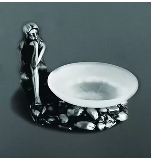 Мыльница настольная Серебро JUNO AM-0071D-T Grohe
