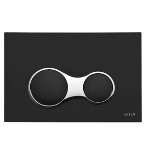 Клавиша смыва для 740-ХХХХ, мат.черн 740-0411 Vitra