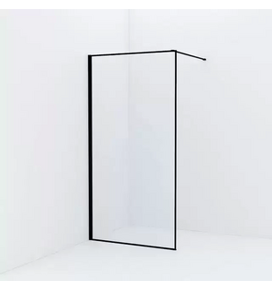 Душевая перегородка Walk In, черный 100x195, Slide, IDDIS, SLI8BS1i23